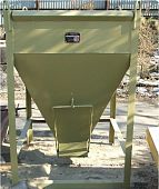 бадья для бетона "рюмка" 1,5 м3