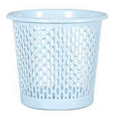 Корзина Ведро для мусора офисная мусорка Mantella 482Г-П Полоса 17,5 литр